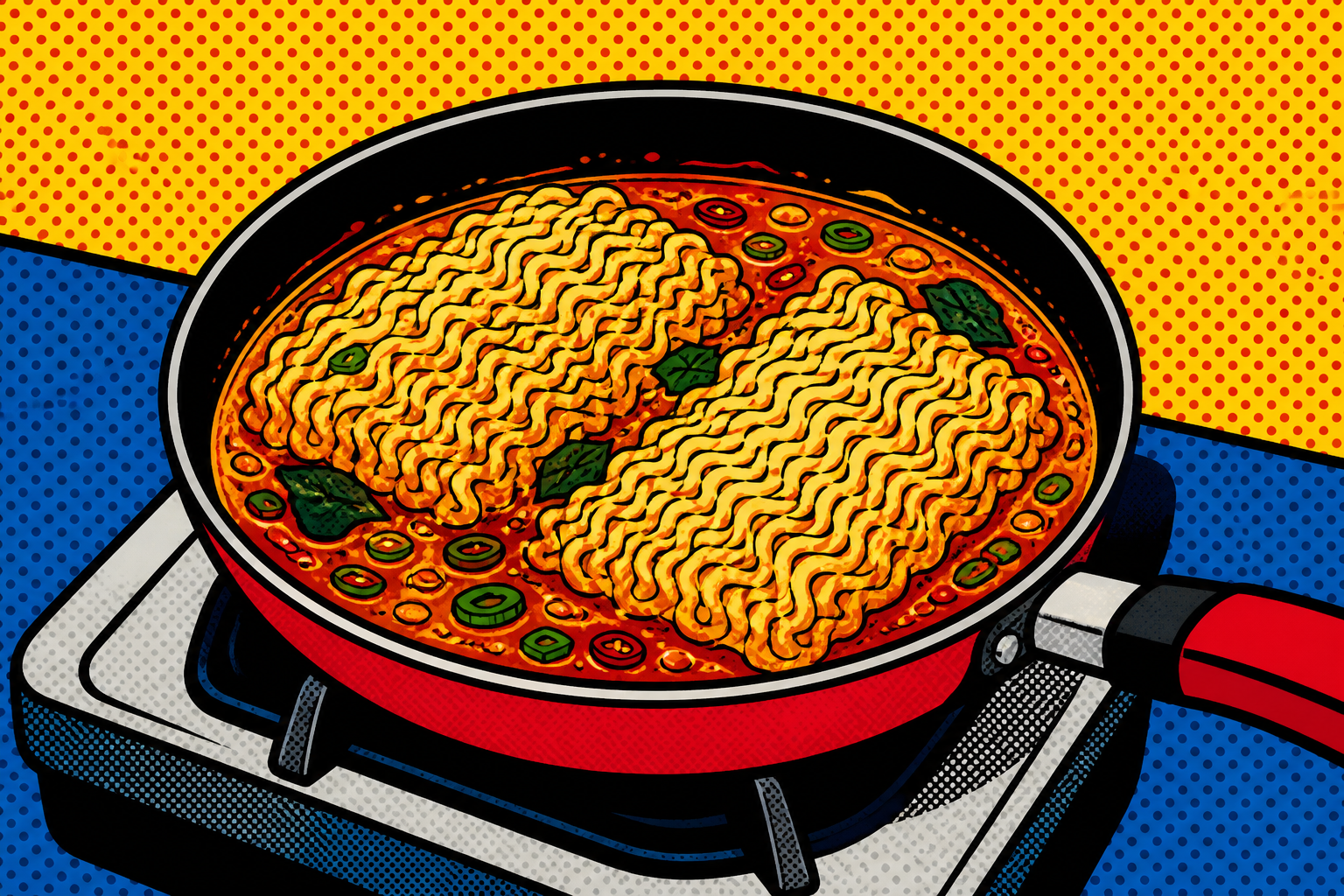 Bulguri: Jungkook's Weverse Ramyeon (Buldak + Neoguri)