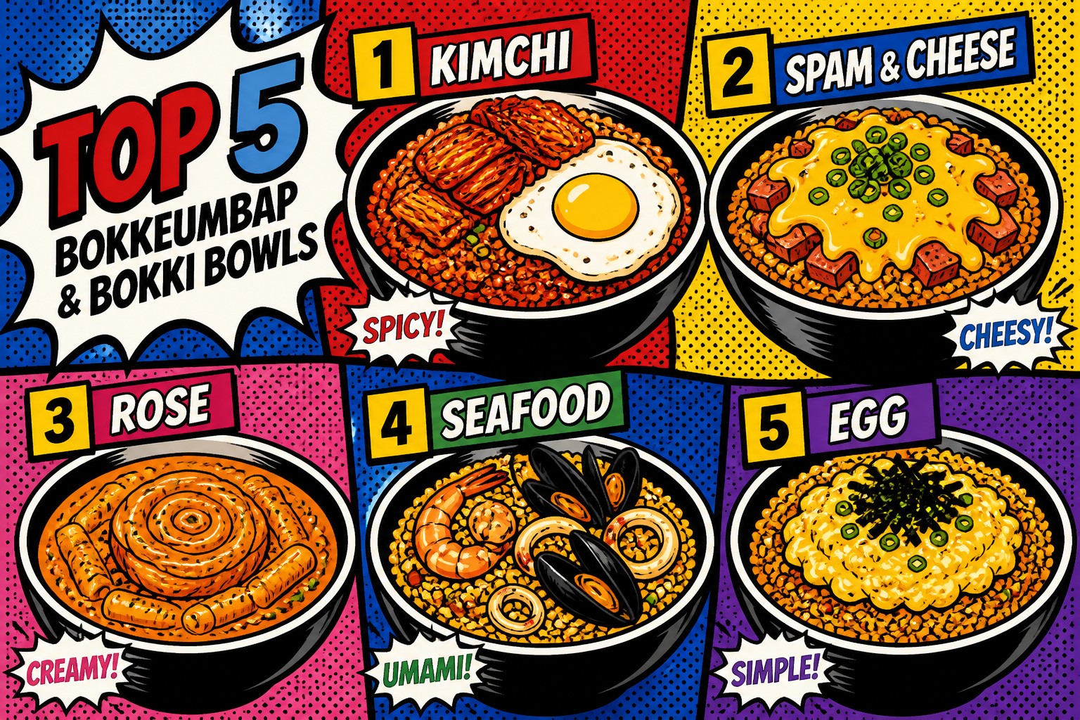 Top 5 Bokkeumbap / Bokki — Suga's Kimchi-Bokkeumbap and the Recipe Book