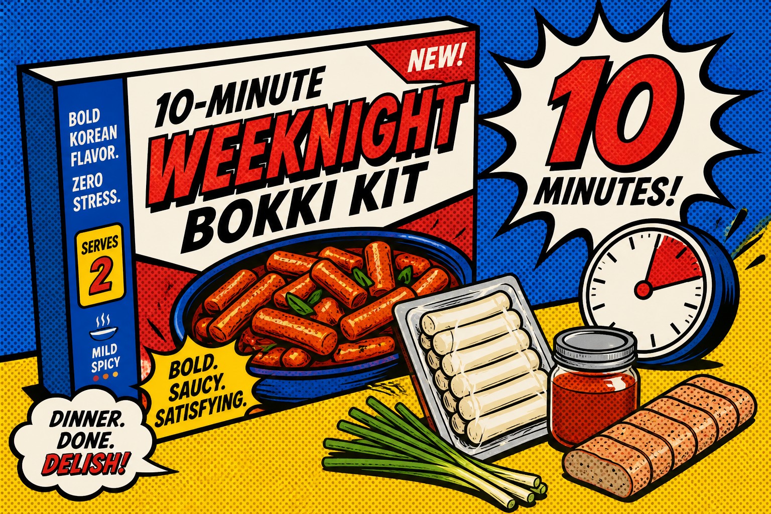 10-Minute Bokki Kits: The Weeknight System