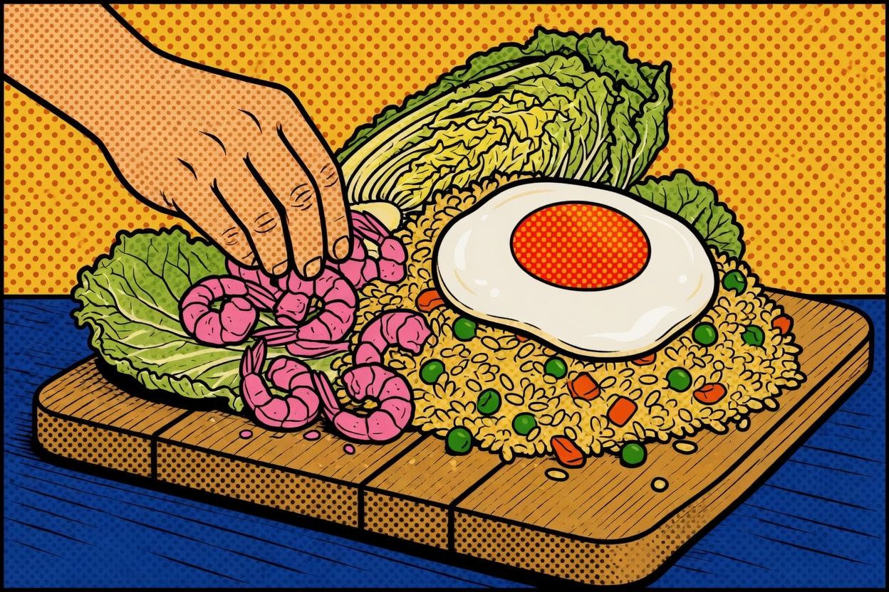 Saewoo Bokkeumbap — Shrimp Fried Rice